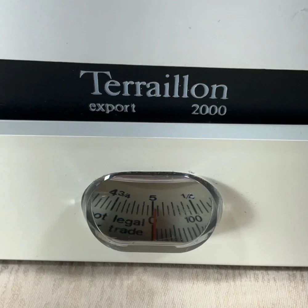 Terraillon Export 2000 White Kitchen Scale